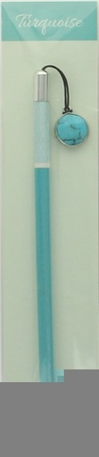[3660341644980] Crayon Connecteur Pierre Naturelle Turquoise