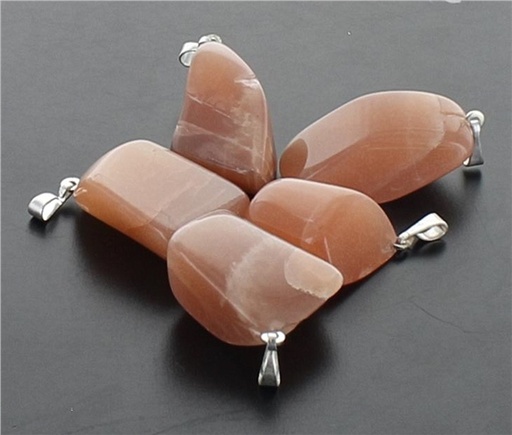 [3660341647011] Pendentif pierre roulée - Pierre Soleil