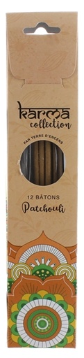 [3660341651162] Encens Karma Collection Bâtonnets Patchouli