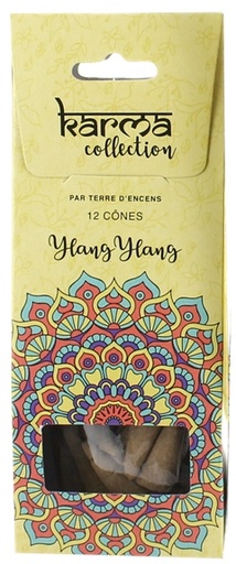 [3660341651247] Encens Karma Collection Cônes Ylang Ylang