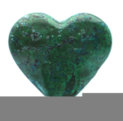 [3660341663936] Coeur Chrysocolle  700 g - 800 g