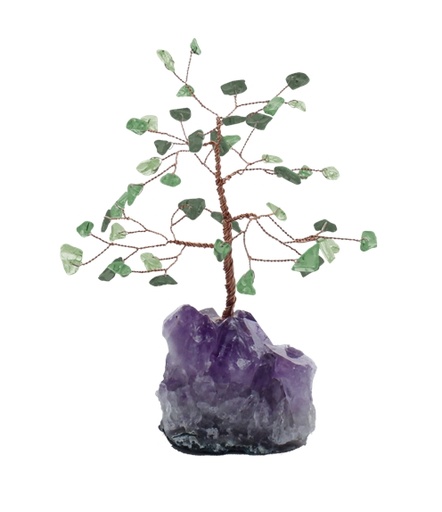 [3660341680803] Arbre du Bonheur Aventurine Verte 45 pierres