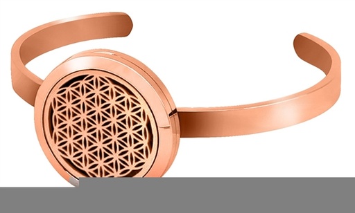 [3660341682128] Diffuseur Bracelet Fleur de vie Cuivré
