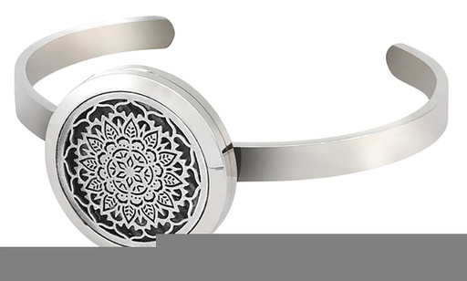 [3660341682142] Diffuseur Bracelet Mandala Argenté