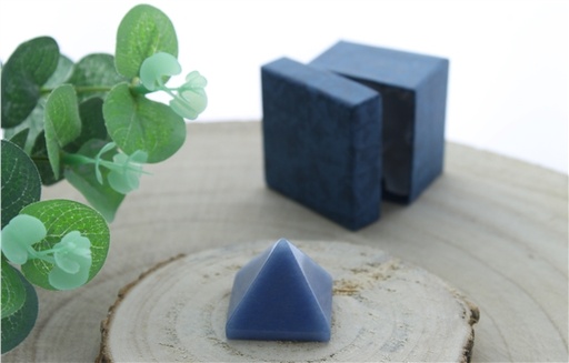 [3660341684122] Pyramide Aventurine Bleue 3 cm