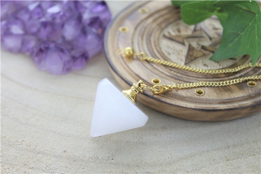 [3660341687024] Pendule Toupie en Cristal de Roche