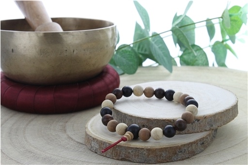 [3660341689745] Bracelet Mala en Bois Mix