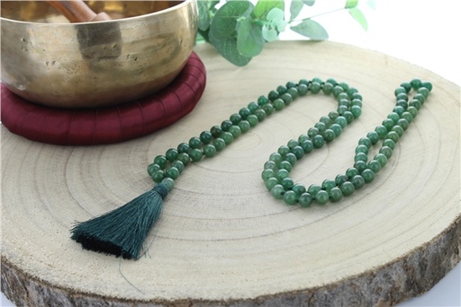 [3660341689783] Mala en Aventurine Verte 108 perles